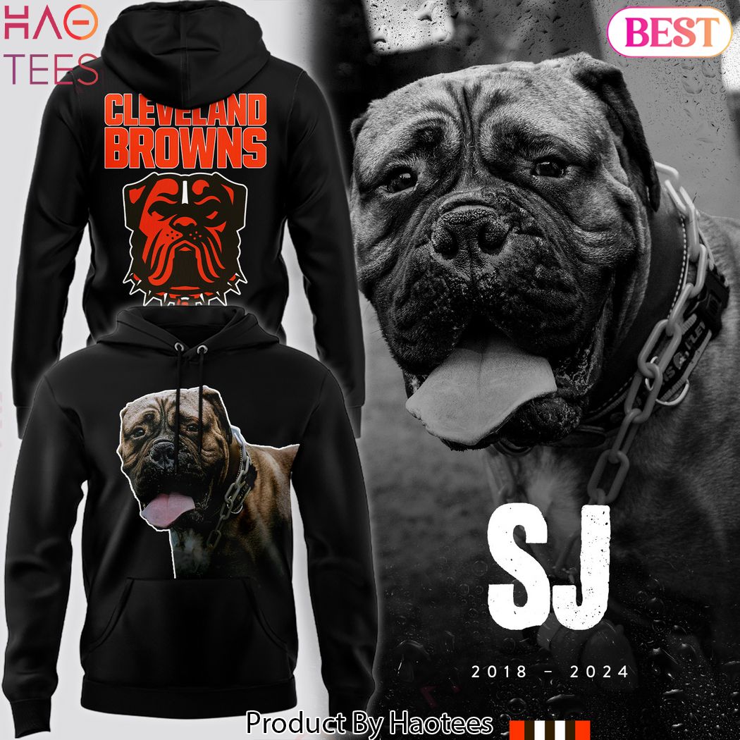 SJ Cleveland Browns Football Team Black Hoodie SJ Cleveland Browns Football Team Black Hoodie