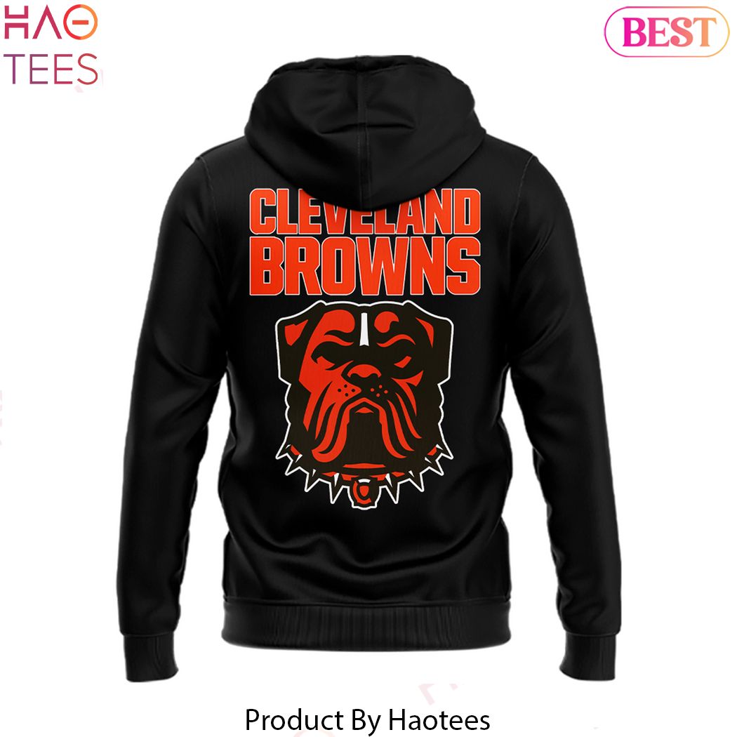 SJ Cleveland Browns Football Team Black Hoodie SJ Cleveland Browns Football Team Black Hoodie