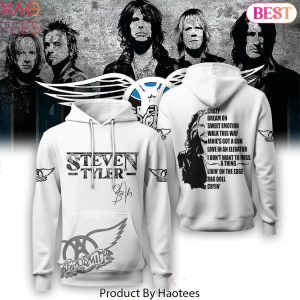 Steven Tyler Aerosmith Signature Design Hoodie