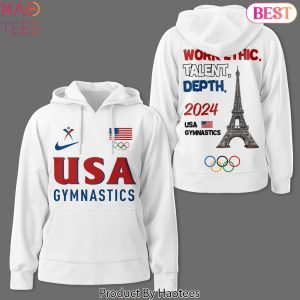 Team USA Gymnastics – Work Ethic Talent Depth 2024 Design Hoodie
