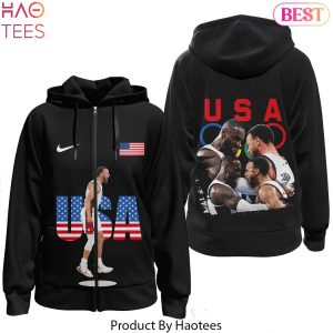 Team USA Olympic 2024 Design Zip Hoodie