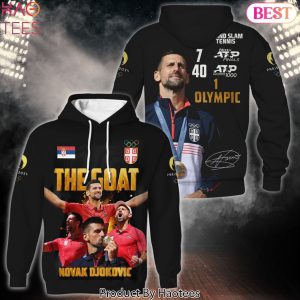The Goat Novak Djokovic Signature Olympic Design Hoodie
