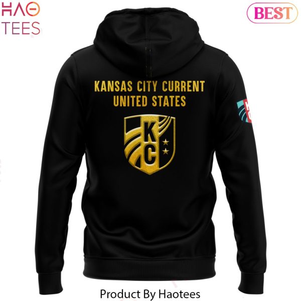 The Women Cup Champions Kansas City Current United States 2024 Hoodie – Black