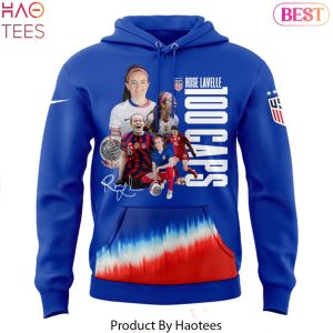 U.S. Womens National Soccer Team Rose Lavelle 100 Design Hoodie