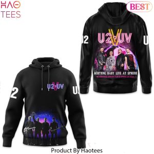 U2 UV Achtung Baby Live At Sphere Hoodie