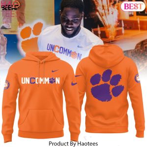 Uncommon Clemson Tigers Football Hoodie – Orange