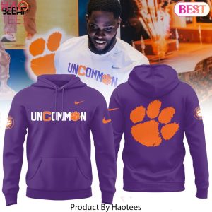 Uncommon Clemson Tigers Football Hoodie – Purple