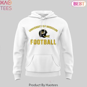 University Of Missouri Missouri Tigers Design White Hoodie