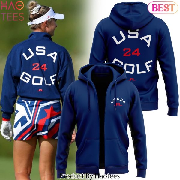 USA Golf 2024 Special Design Zip Hoodie