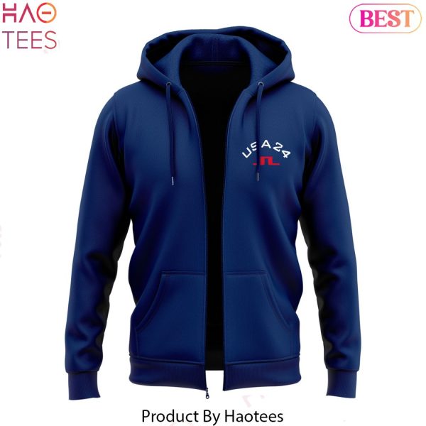 USA Golf 2024 Special Design Zip Hoodie