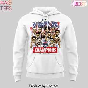 USA Men Basketball Olympic Paris 2024 Gold MedalHoodie