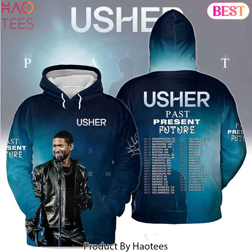 Usher Past Present Future Tour Signature Hoodie