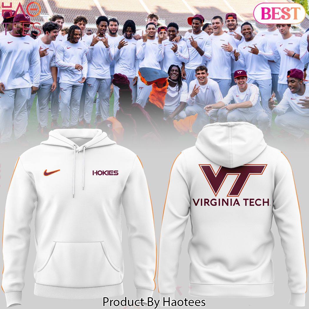 Virginia Tech Hokies Football Logo Design Hoodie Virginia Tech Hokies Football Logo Design Hoodie