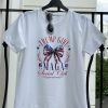 Trump 2024, Coquette Trump Social Club, Election 2024, Trump Girlie Bow Flag, Maga Vote 2024 T-shirt, Hoodie, Sweatshirt