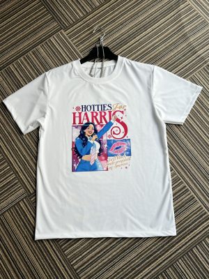 Hotties For Harris Walz 2024 T-shirt, Hoodie, Sweatshirt