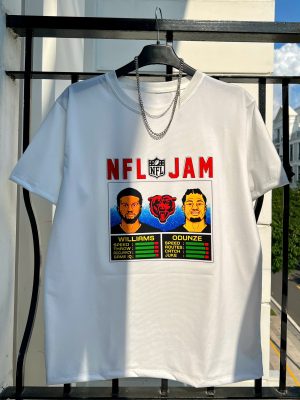 NFL Jam Chicago Bears Caleb Williams and Rome Odunze shirt