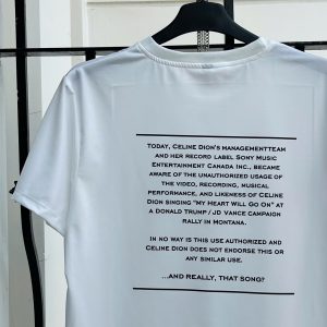 Celin Dion Tells Dona Trump Stop Using Her Titanic Song T-Shirt, Sweatshirt, Hoodie