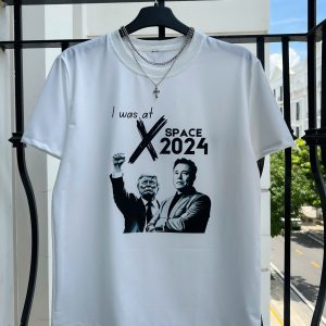 President Donald Trump Elon Musk I Was at X Twitter Space 2024 Kamala Harris T-shirt, Hoodie, Sweatshirt
