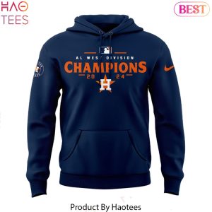 2024 American League West Champion Houston Astros Design Hoodie