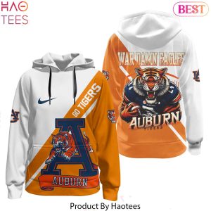 2024 Auburn Tigers War Damn Eagles Design Hoodie