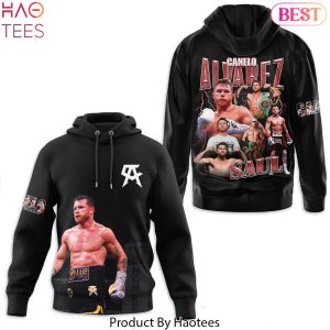 2024 Canelo Alvarez Saul Design Hoodie – Black