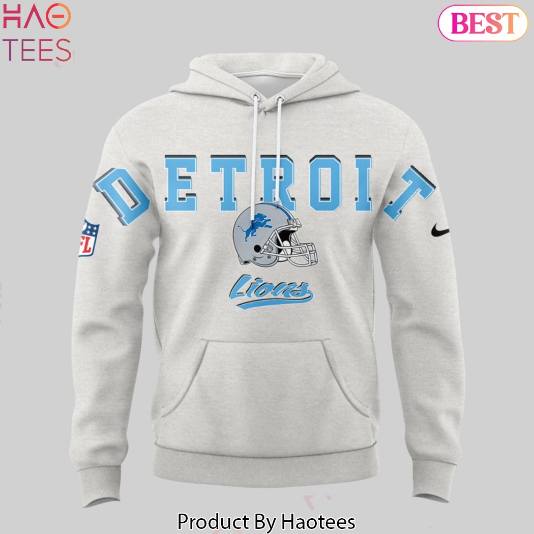 2024 Detroit Lions Logo Special Design Hoodie - Grey 2024 Detroit Lions Logo Special Design Hoodie - Grey