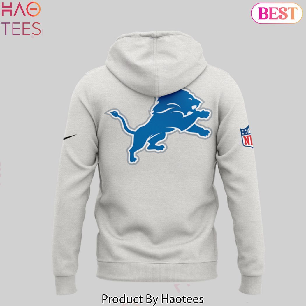 2024 Detroit Lions Logo Special Design Hoodie - Grey 2024 Detroit Lions Logo Special Design Hoodie - Grey