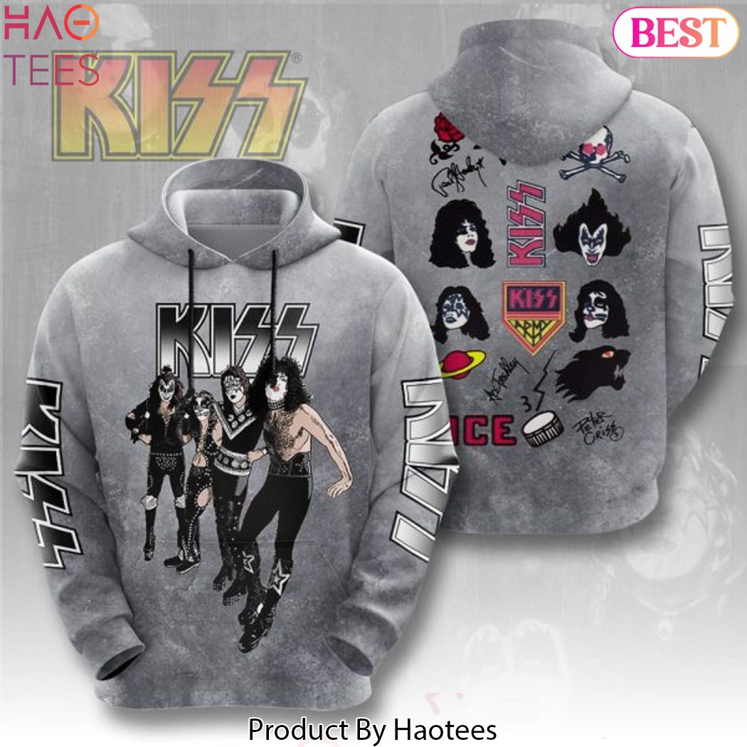 2024 KISS Band Ace Siganture Design Hoodie 2024 KISS Band Ace Siganture Design Hoodie
