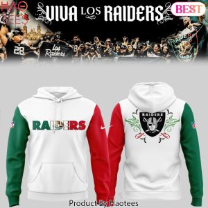 2024 Las Vegas Raiders x Mexico Design Hoodie
