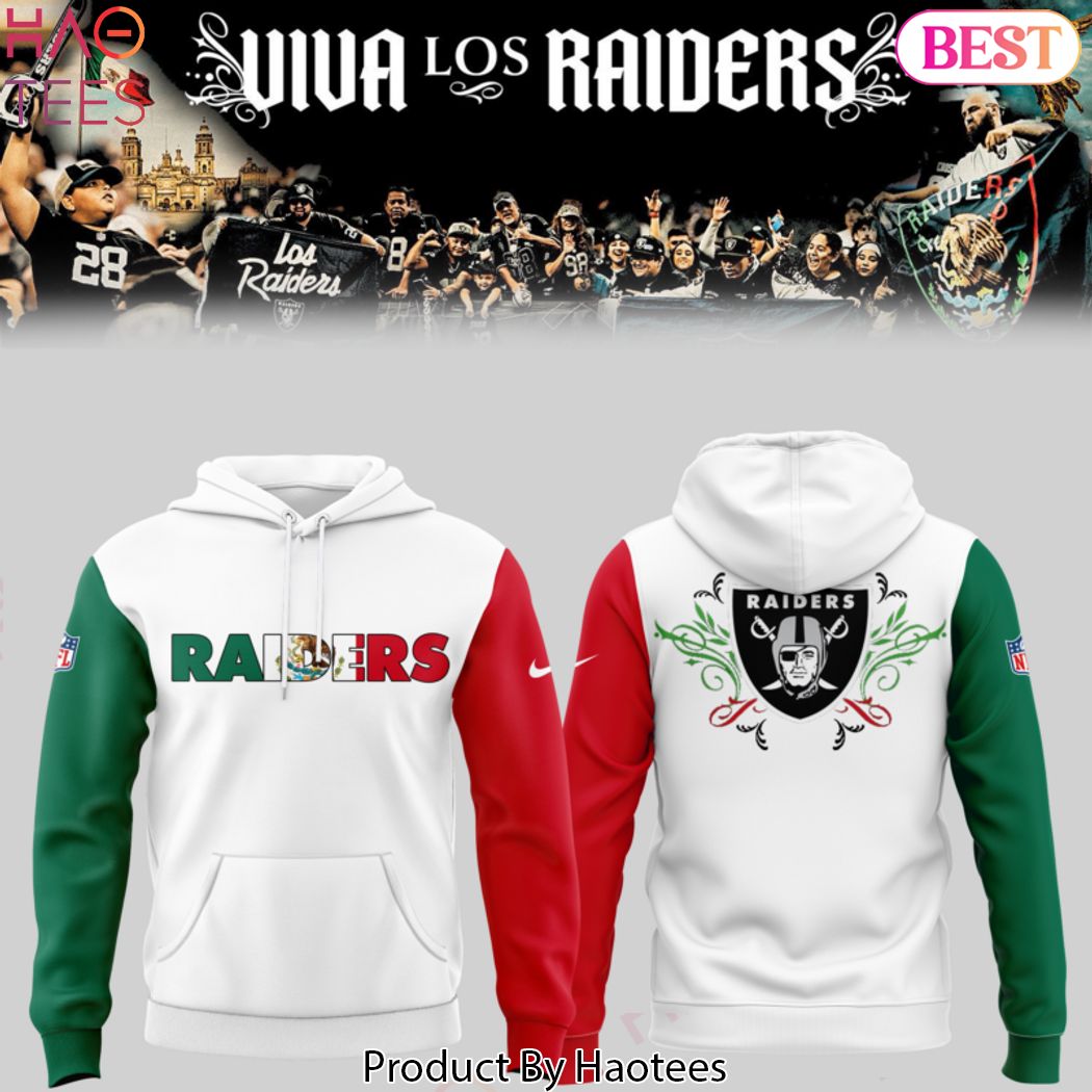2024 Las Vegas Raiders x Mexico Design Hoodie 2024 Las Vegas Raiders x Mexico Design Hoodie