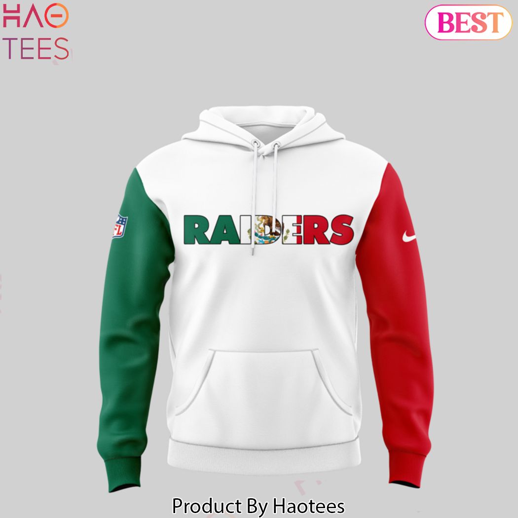 2024 Las Vegas Raiders x Mexico Design Hoodie 2024 Las Vegas Raiders x Mexico Design Hoodie