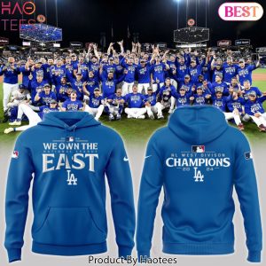 2024 Los Angeles Dodgers NL West Champs Hoodie