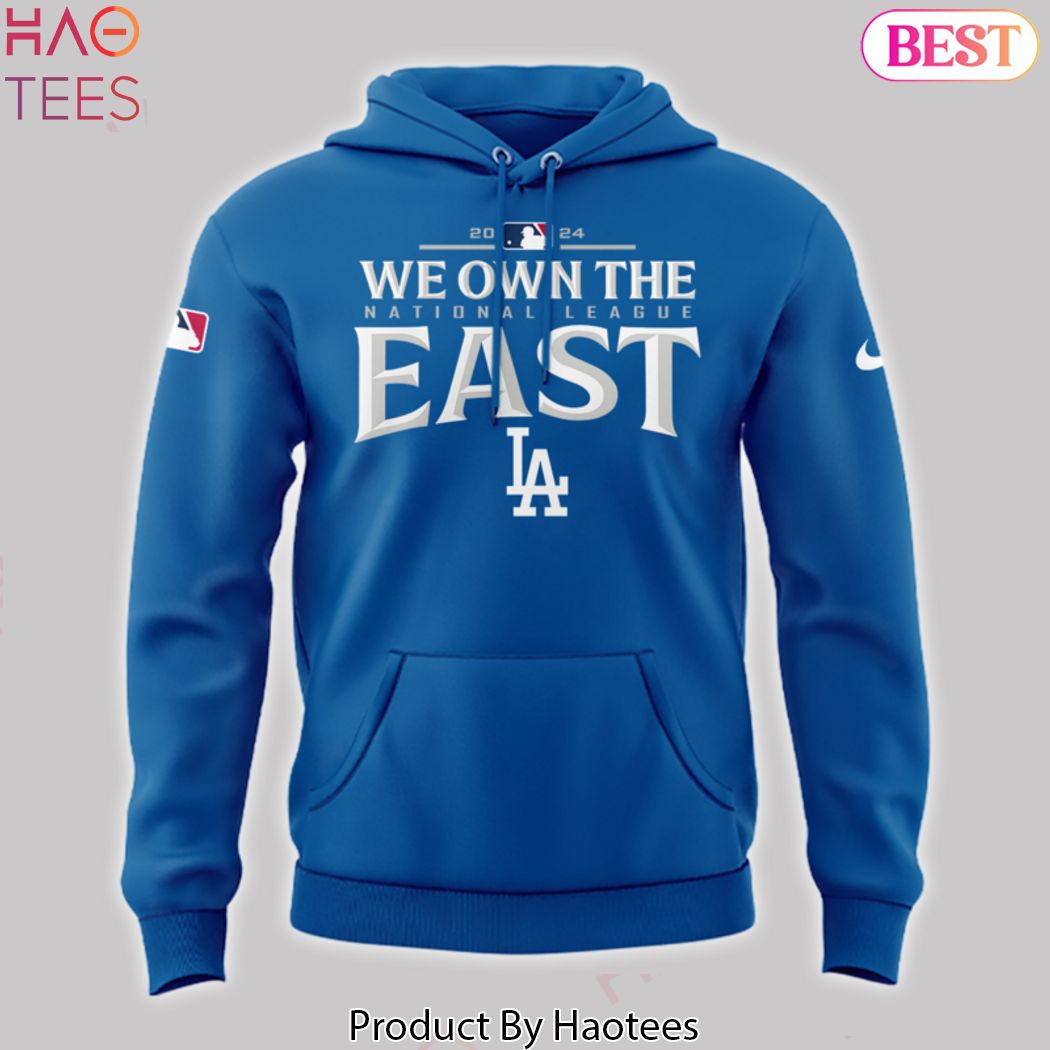 2024 Los Angeles Dodgers NL West Champs Hoodie 2024 Los Angeles Dodgers NL West Champs Hoodie