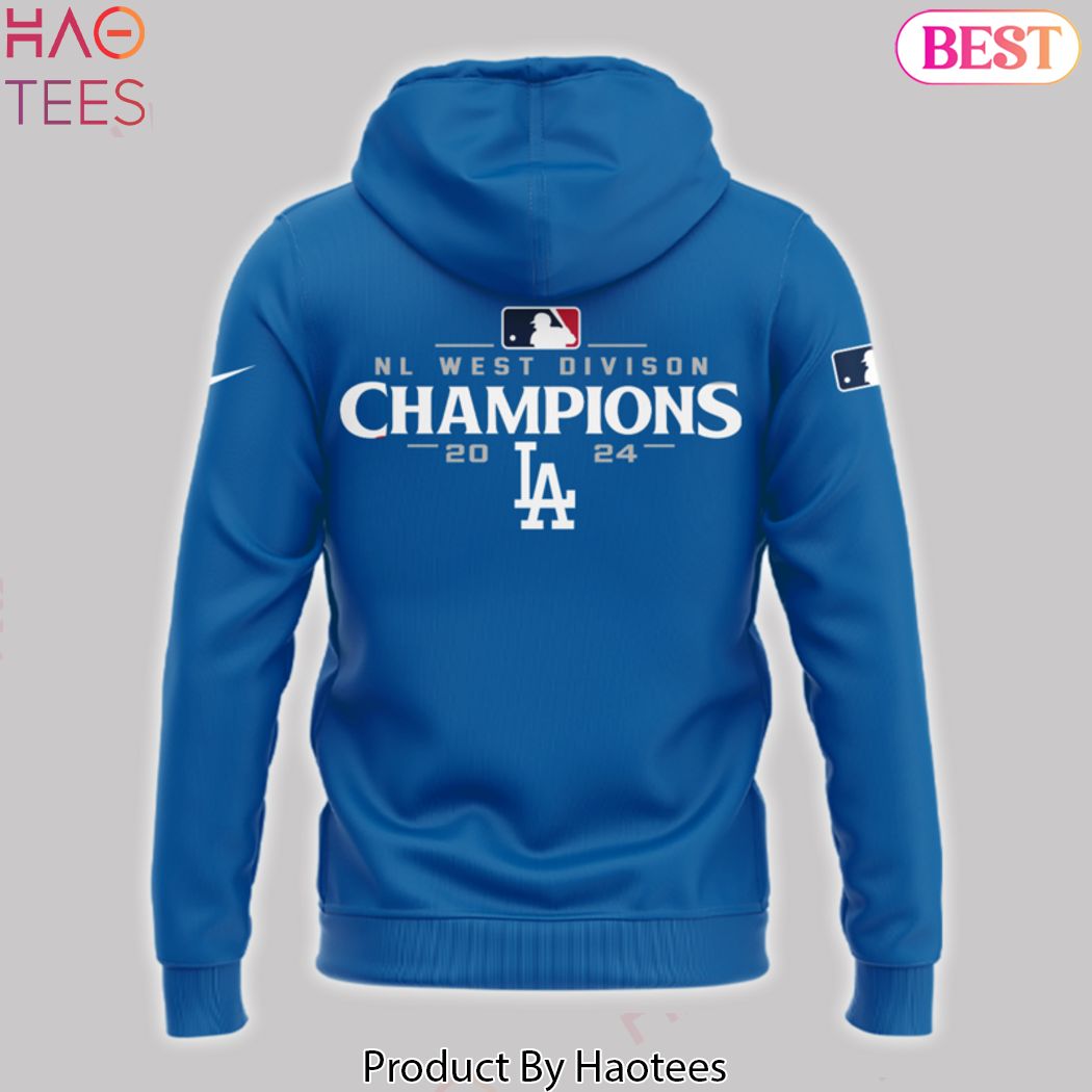 2024 Los Angeles Dodgers NL West Champs Hoodie 2024 Los Angeles Dodgers NL West Champs Hoodie