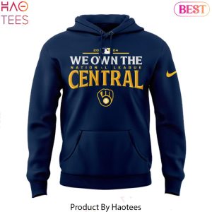 2024 Milwaukee Brewers Are Back To Back Nationa League Central Champs Design Hoodie