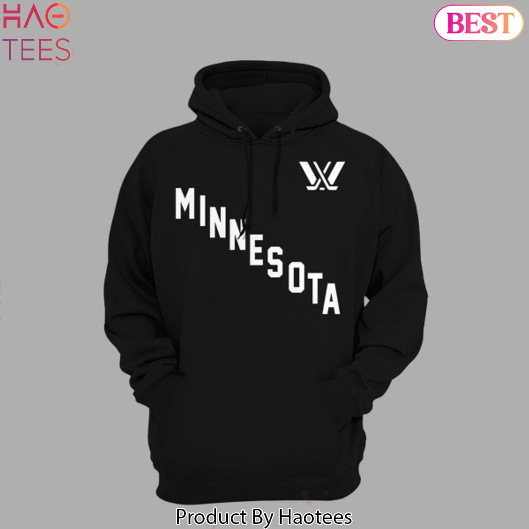 2024 Minnesota Frost PWHL Playoff Design Hoodie - Black 2024 Minnesota Frost PWHL Playoff Design Hoodie - Black