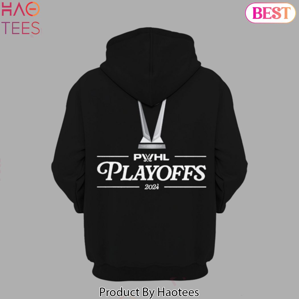 2024 Minnesota Frost PWHL Playoff Design Hoodie - Black 2024 Minnesota Frost PWHL Playoff Design Hoodie - Black