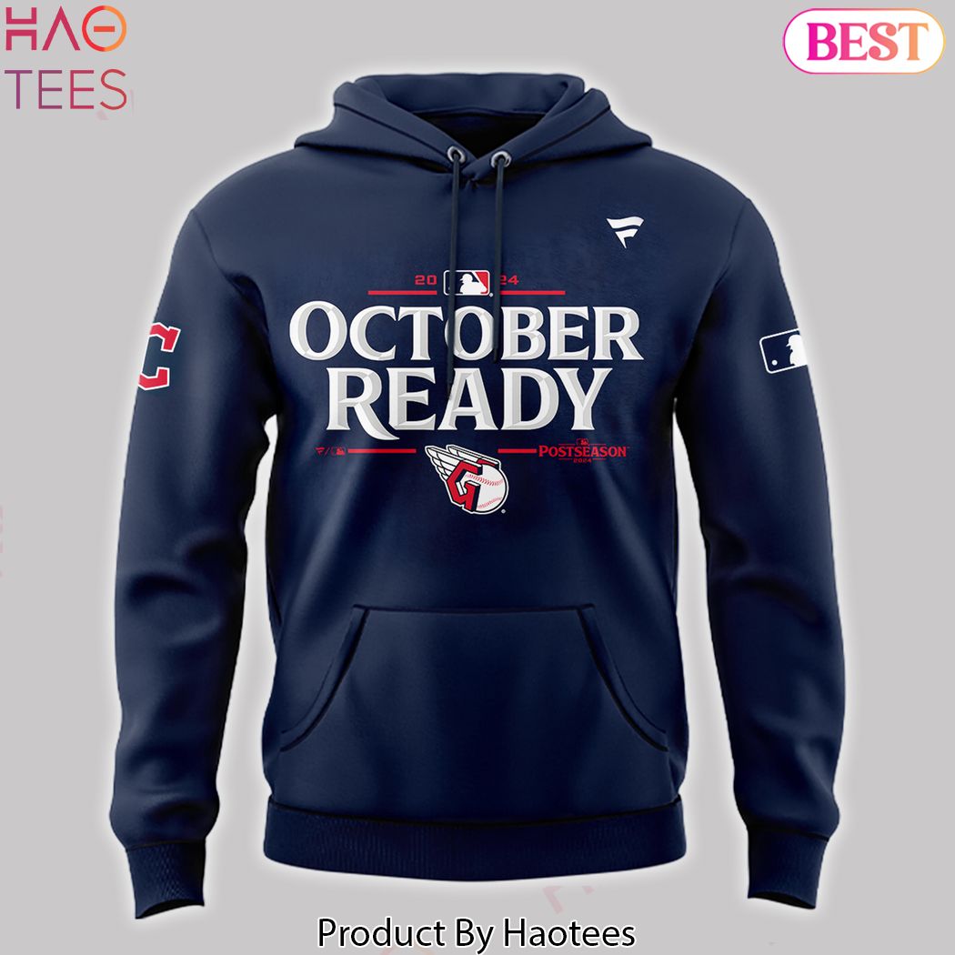 2024 October Ready Cleveland Guardians Postseason Design Hoodie 2024 October Ready Cleveland Guardians Postseason Design Hoodie