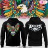 2024 Philadelphia Eagles Design Hoodie – White