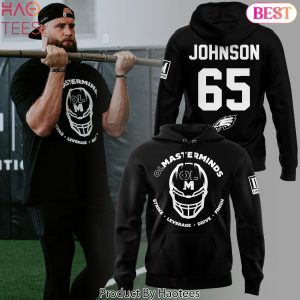 2024 Philadelphia Eagles Lane Johnson Design Hoodie