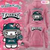 2024 Philadelphia Eagles x Hello Kitty Design Hoodie