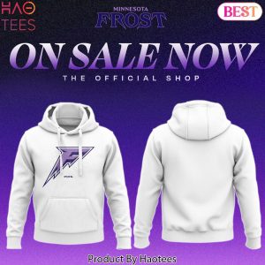 2024 PWHL Minnesota Frost Logo Special Design Hoodie