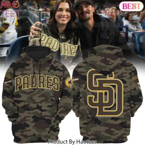 2024 San Diego Padres Camo Design Hoodie