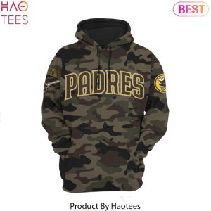 2024 San Diego Padres Camo Design Hoodie