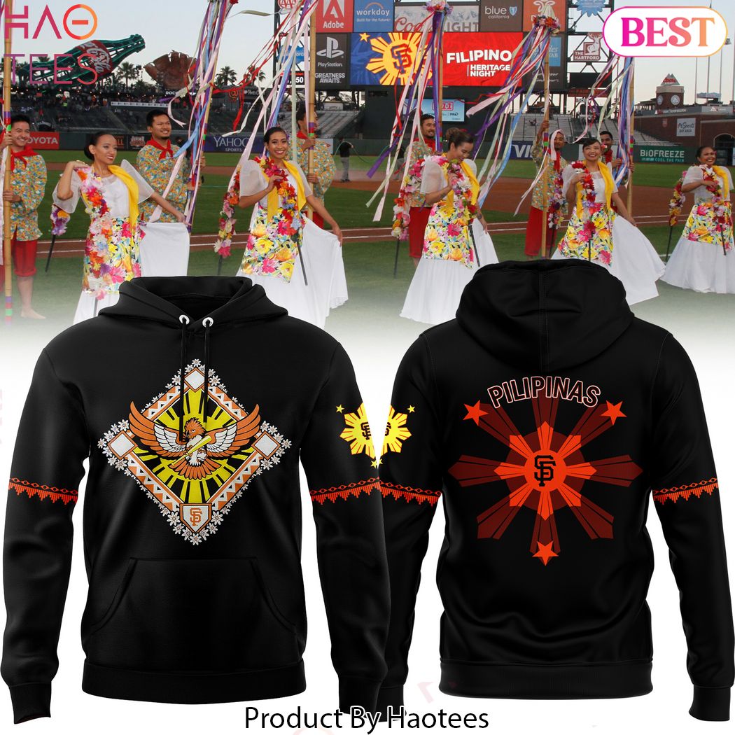 2024 San Francisco Giants Filipino Heritage Night Hoodie 2024 San Francisco Giants Filipino Heritage Night Hoodie