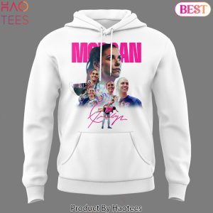 2024 Thank You Alex Morgan 13 Signature Design Hoodie – White
