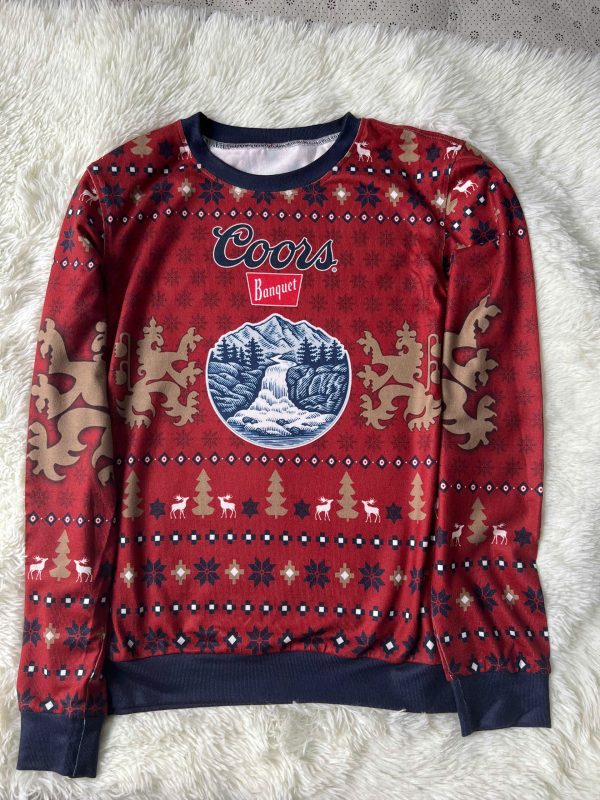 Coors Banquet Ugly Christmas Sweater