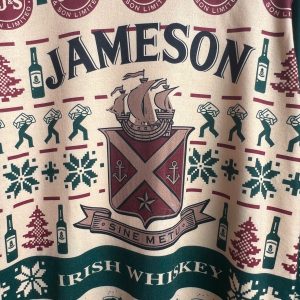 Jameson Irish Whiskey Ugly Christmas Sweater