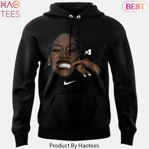 Aja Wilson 2024 MVP Las Vegas Aces Design  Hoodie – Black