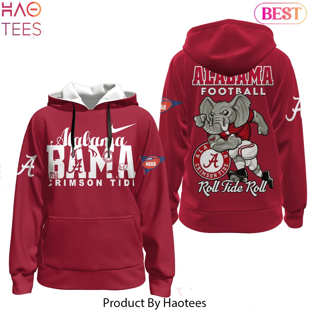 Alabama Crimson Tide Football Roll Tide Roll Hoodie Alabama Crimson Tide Football Roll Tide Roll Hoodie